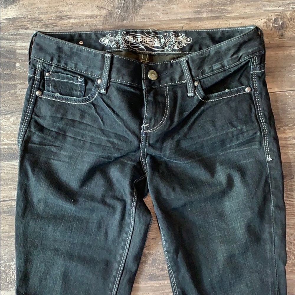 Express Dark Wash Ultra Skinny